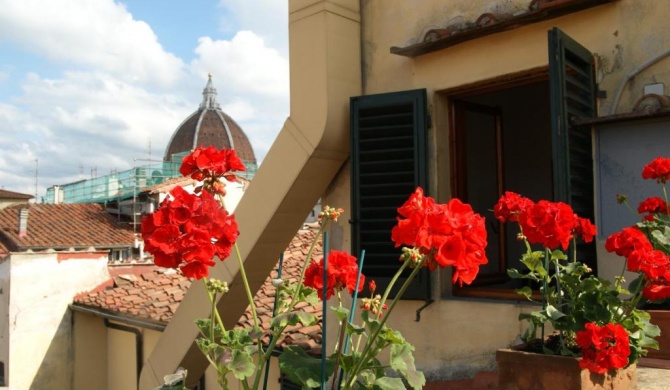 Splendida vista sui tetti di Firenze