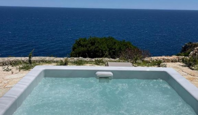 Villa Salentina con discesa a mare privata e con Jacuzzi