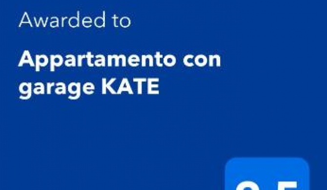 Appartamento con garage KATE