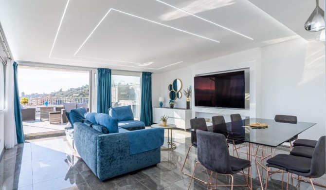 Luxury Azzurra Seaview House with Terrace