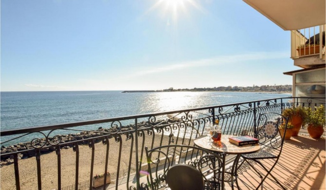 Stunning apartment in Giardini Naxos with WiFi and 2 Bedrooms